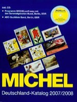 Catalogue de timbres Michel.