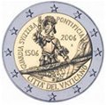 Pièces de 2 Euros commémorative Vatican 2006.