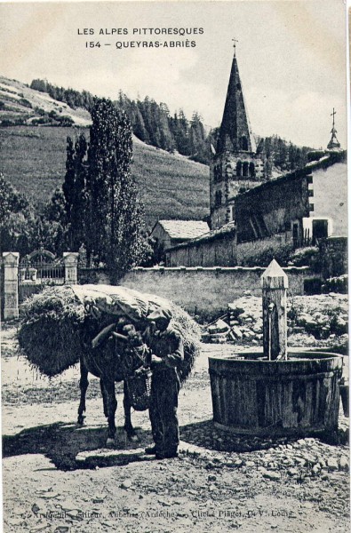Carte postale Queyras - Les Alpes pittoresques.