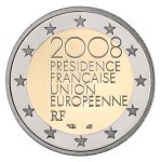 2€ commémorative 2008 - Présidence française de l'U.E. Avers