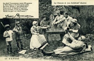 Carte postale Jean Rameau - A la France.