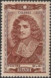 Timbre Jean-Baptiste Colbert (Reims 1619-Paris 1683)