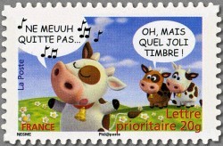 Oh mais quel joli timbre - Vache Ne meuuh quitte pas.