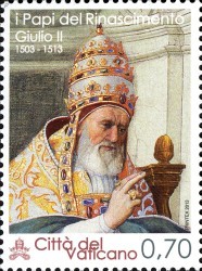 Timbre - Le pape Jules II (1503-1513)