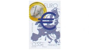 Un timbre pour symboliser l'Europe d'aujourd'hui.