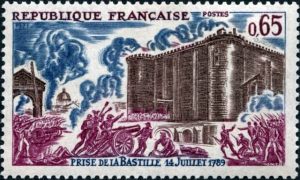Timbre - 14 juillet 1789 - Prise de la Bastille.