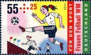 Timbre - Le football féminin