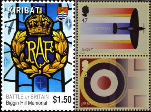 Timbres - La RAF Royal Air Force durant la Bataille d'Angleterre.