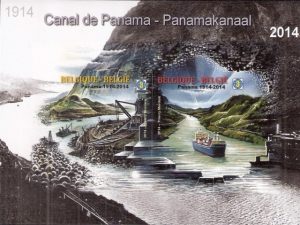 Timbres - Canal de Panama -1914-2014