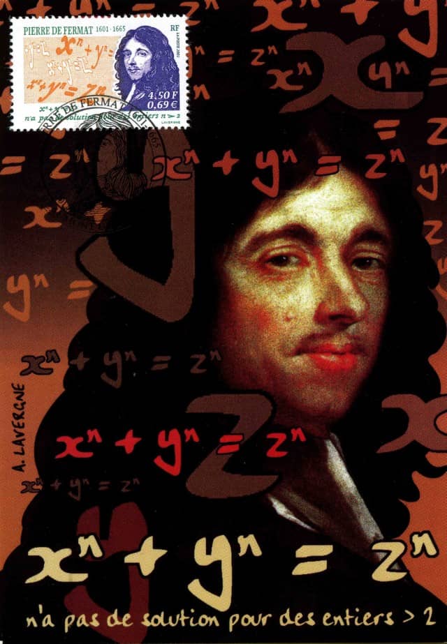 Carte premier jour Pierre de Fermat (1601-1655)