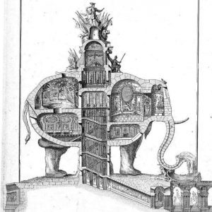 L'éléphant triomphal de Ribart.