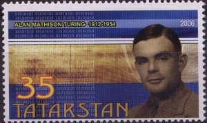 Timbre - Alan Mathison Turing 1912-1954.