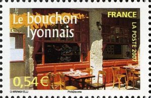 Timbre - Le bouchon Lyonnais.