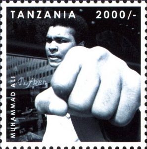 Timbre - Mohamed Ali, le plus célèbre boxeur de tous les temps.