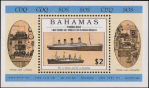Timbre - Le Signal de détresse CQD SOS et le Titanic.