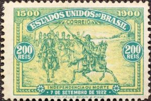 Timbre - Independance du Brésil 1822.