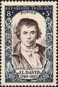 Timbre - Le peintre Jean Louis David.