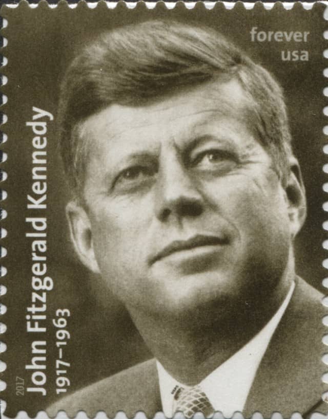 Timbre - John Fitzgerald Kennedy 1917-1963