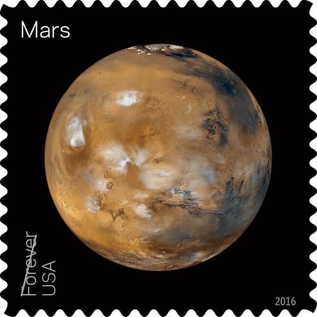Timbre - Photographie de Mars