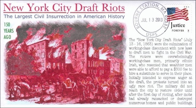 New-York draft riots - Les émeutes de la conscription.