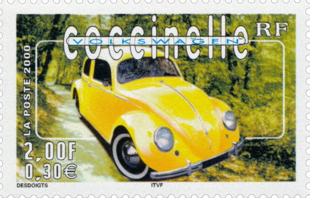 Timbre - Coccinelle Volkswagen.