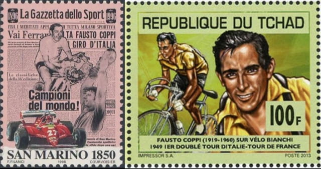 Timbre - Le Campionissimo Fausto Caoppi.