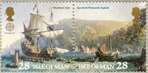 Timbres - Le Mayflower et le Speedwell.